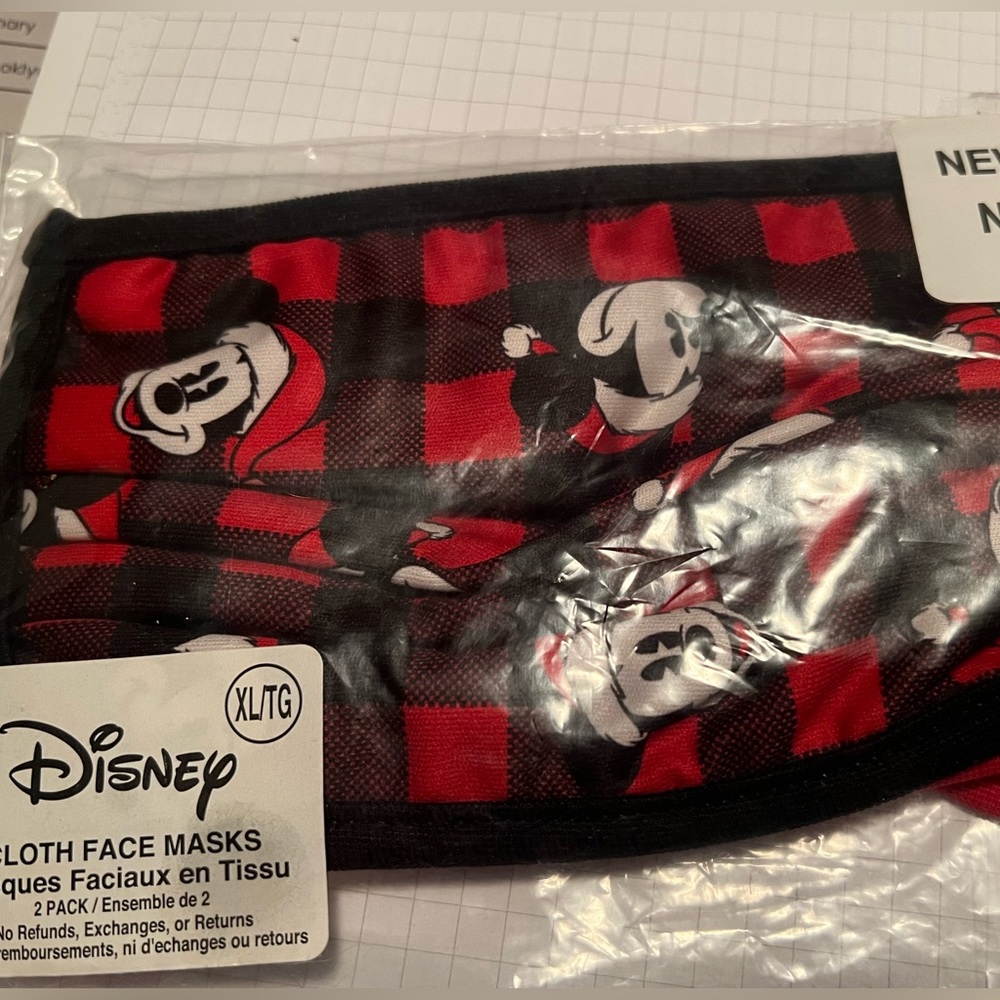 Disney Face Masks | XL and Medium